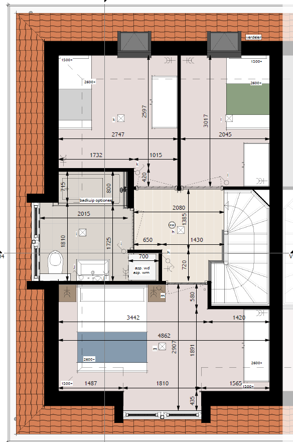 Photo 5 of Twee-onder-één-kapwoningen (Bouwnr. 2)
