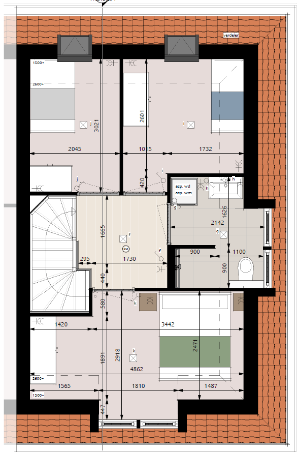 Foto 5 van Starters hoekwoning Blok 3 (Bouwnr. 13)