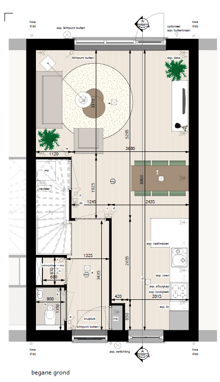 Photo 6 of Gezins-tussenwoning Blok 4 (Bouwnr. 25)