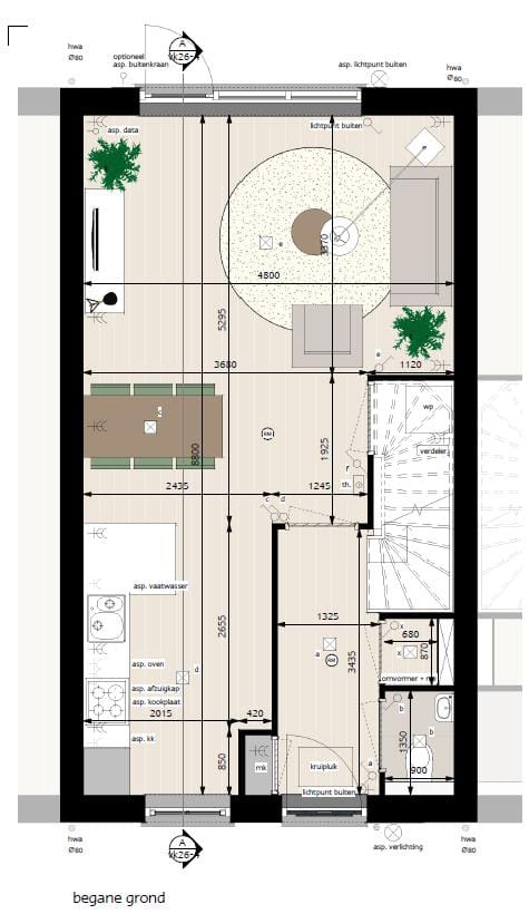 Foto 6 van Gezins-tussenwoning Blok 4 (Bouwnr. 26)
