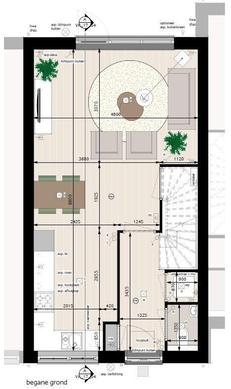 Photo 4 of Starters tussenwoning Blok 3 (Bouwnr. 17)