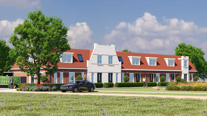 Foto 3 van Gezins-tussenwoning Blok 4 (Bouwnr. 26)