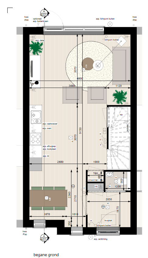 Foto 5 van Gezins-tussenwoning tuit Blok 4 (Bouwnr. 22)