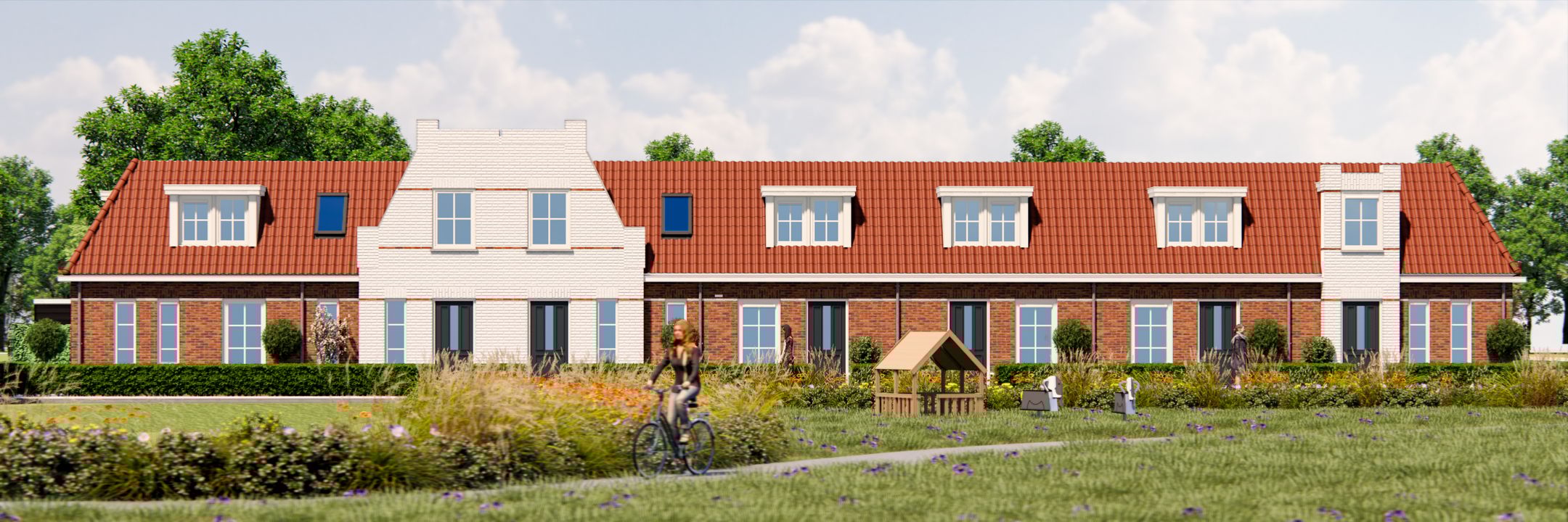 Gezins-tussenwoning Blok 4 (Bouwnr. 26)  false