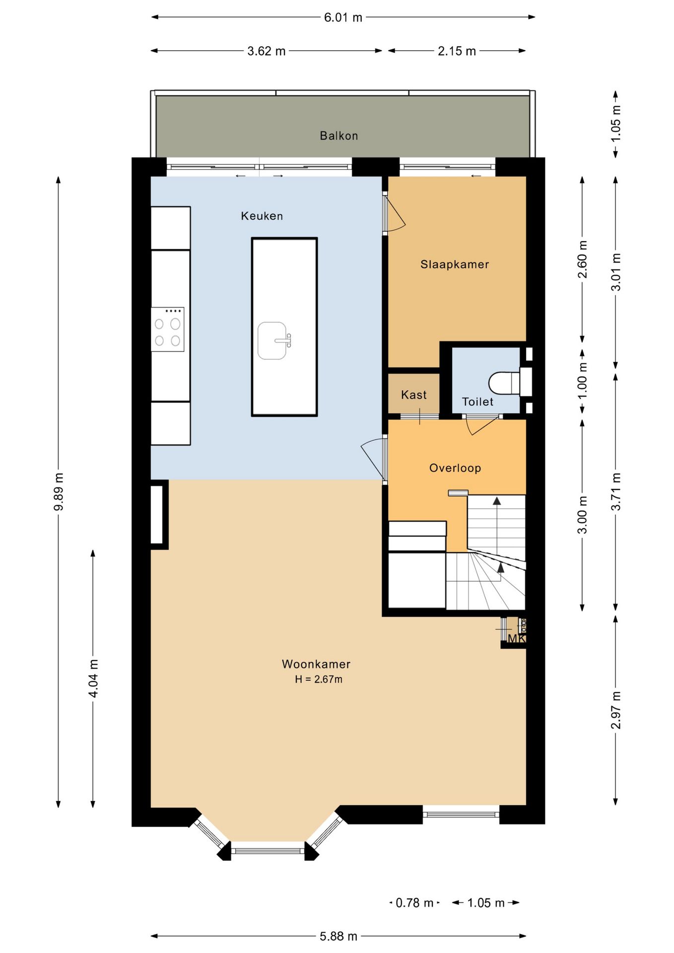 Foto 45 van Hillegomstraat 9-2