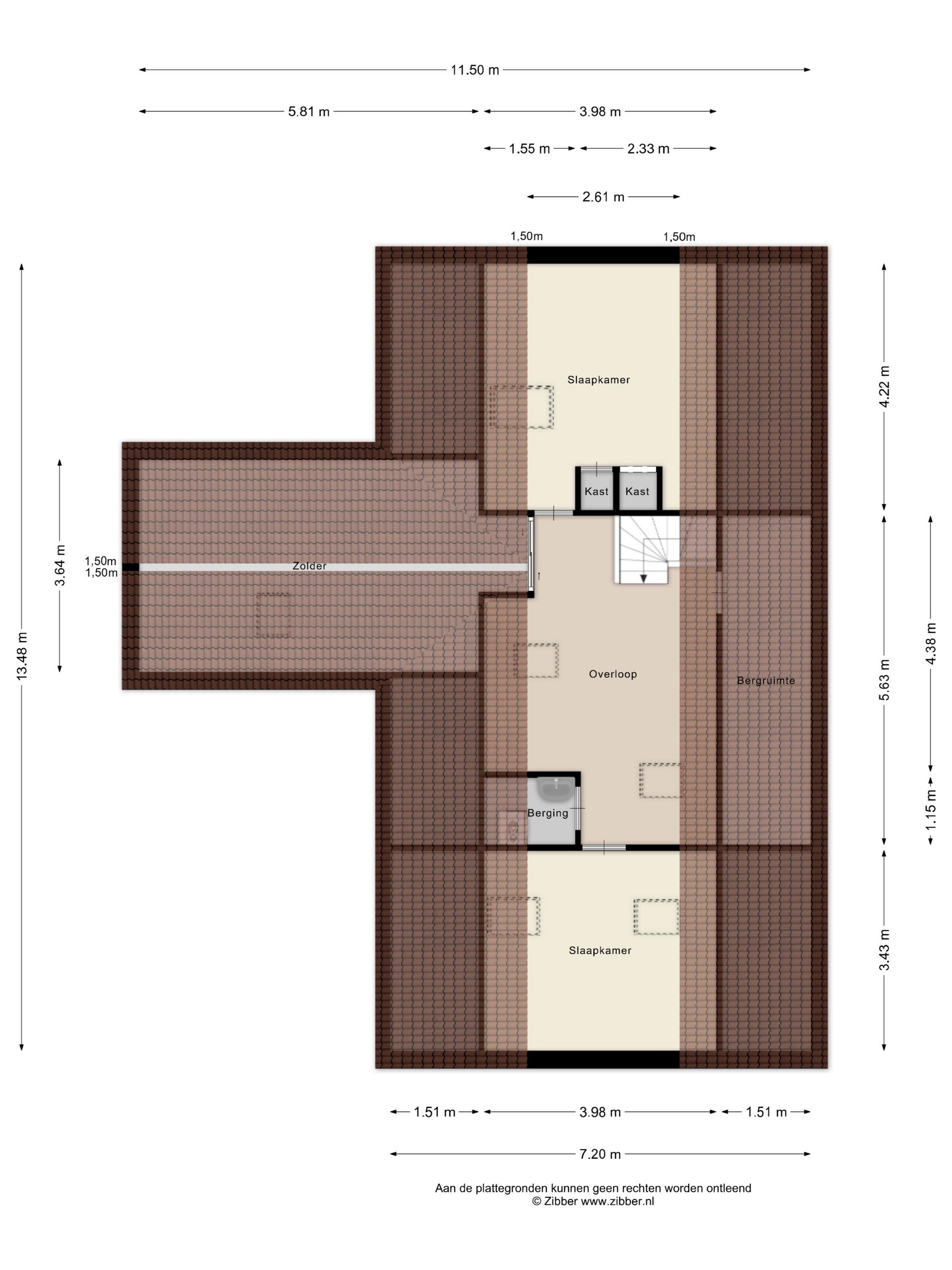 Spacious semi-bungalow with large garden near Diepenveen village center — 50