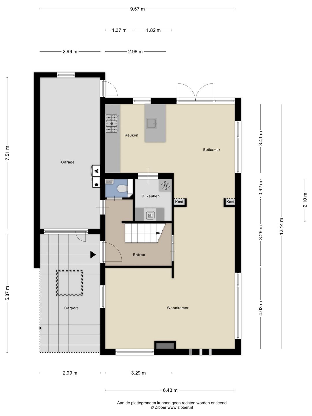 Spacious detached family home with south-facing garden and green views in Hoevelaken — 43