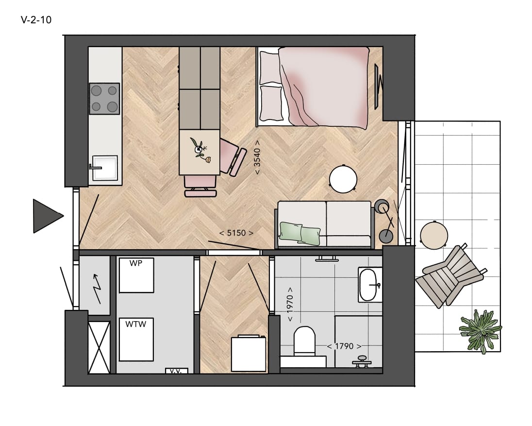 Foto 20 van Petite (Bouwnr. V-2-10)