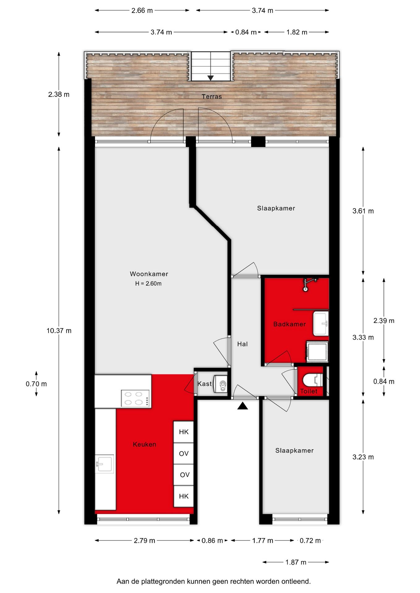 Modern Ground Floor Apartment with Sunny South-Facing Garden in Blijdorp — 48
