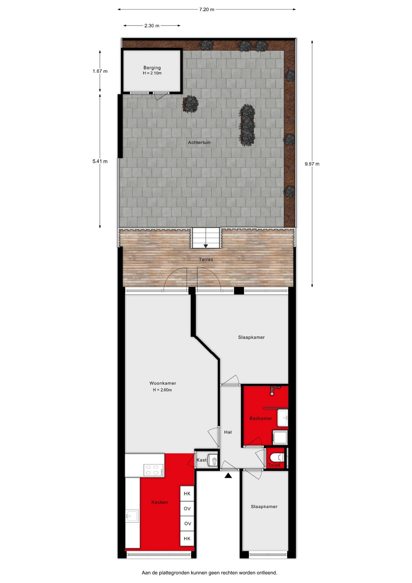 Modern Ground Floor Apartment with Sunny South-Facing Garden in Blijdorp — 49