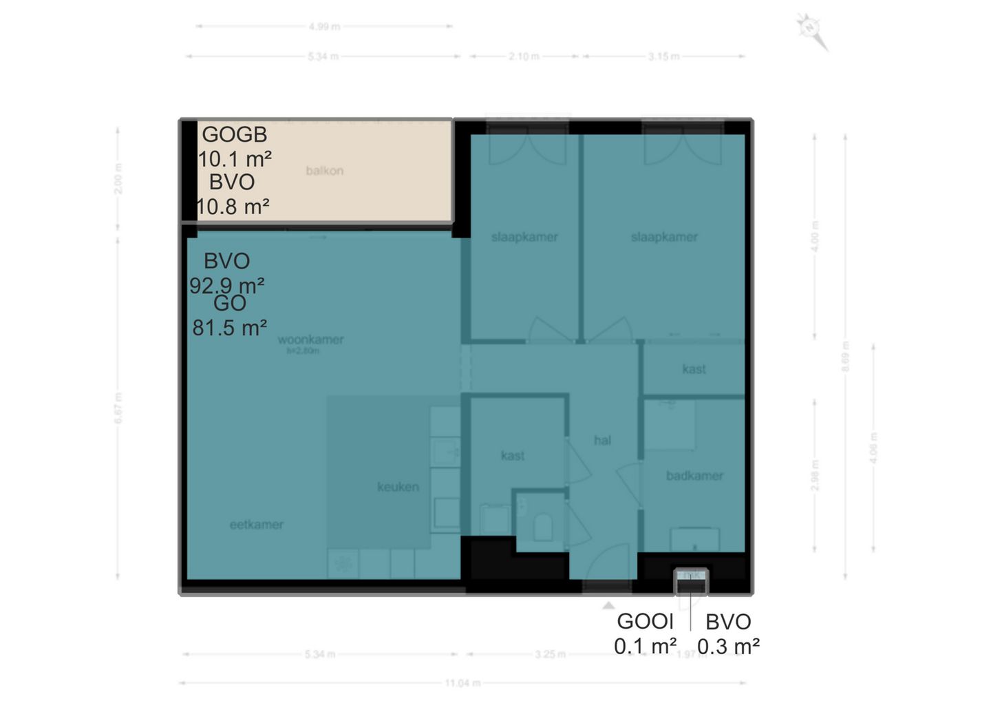 Modern 2-Bedroom Apartment with Sunny Terrace in Sportheldenbuurt — 33