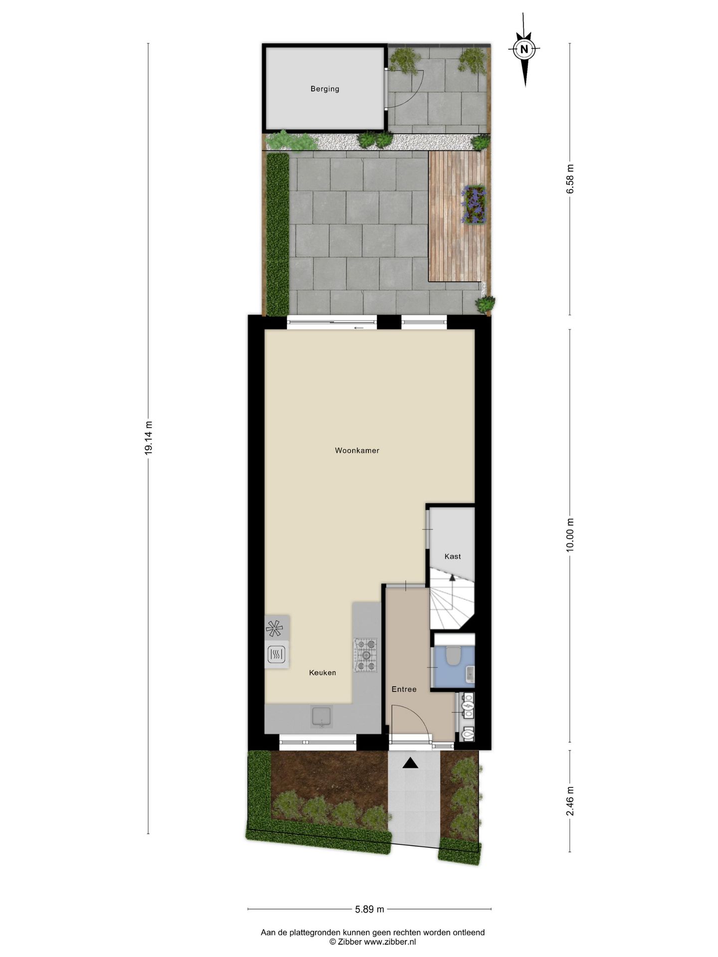 Modern Extended Terraced Home with Sunny South-Facing Garden and A-Label — 38