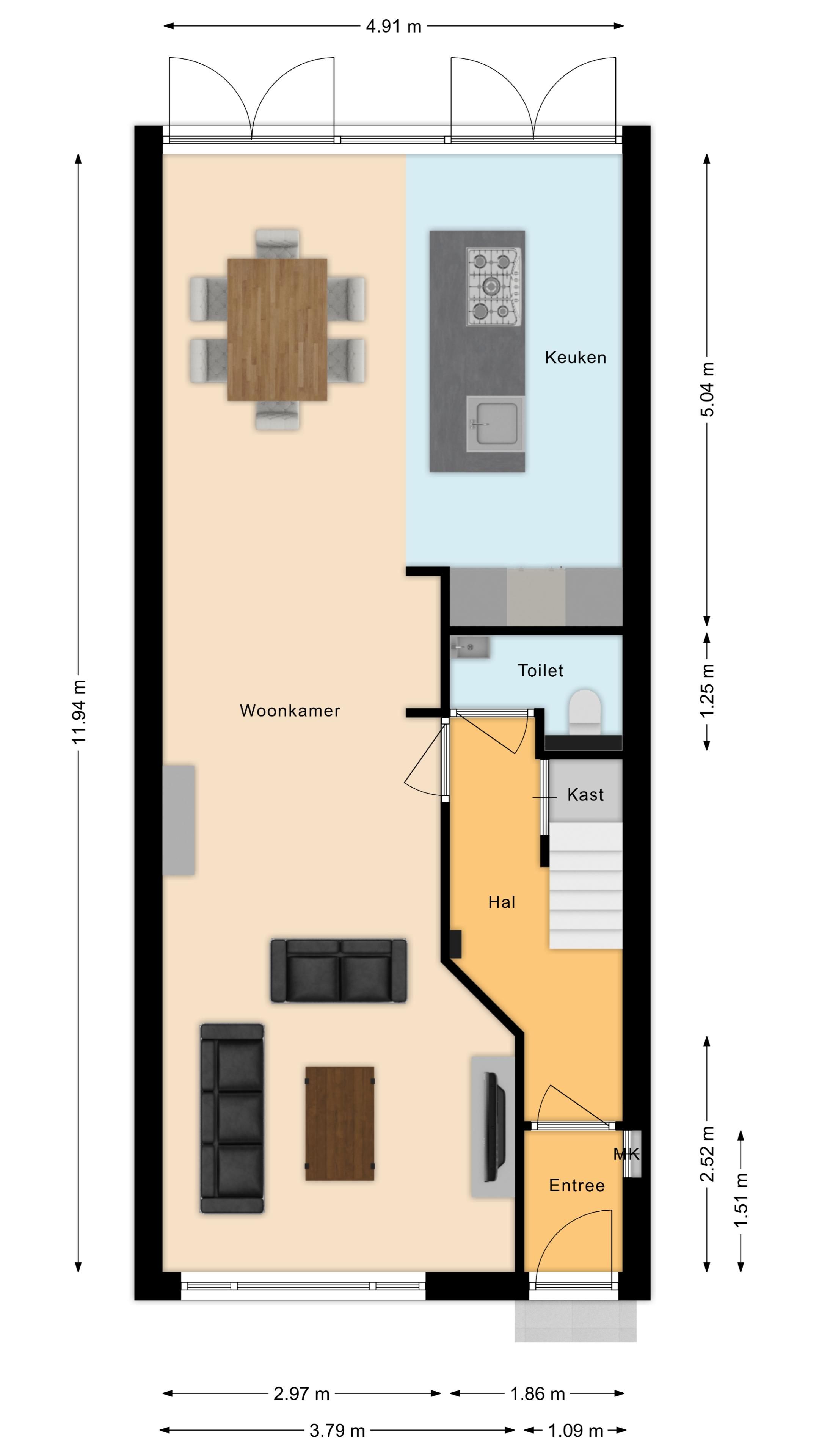 Foto 33 van Musschenbroekstraat 59