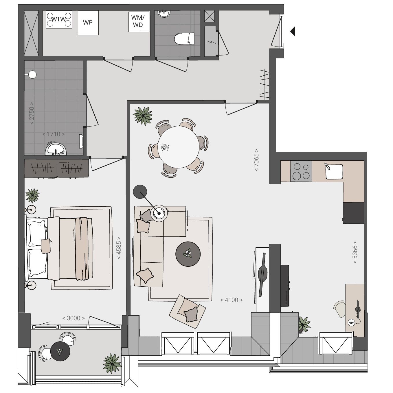 Foto 5 van Torenstraat 6-301