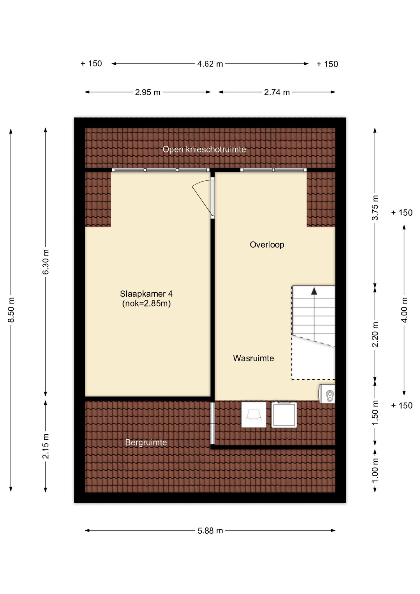 Spacious terraced home with deep garden and free rear position in Hellevoetsluis — 50