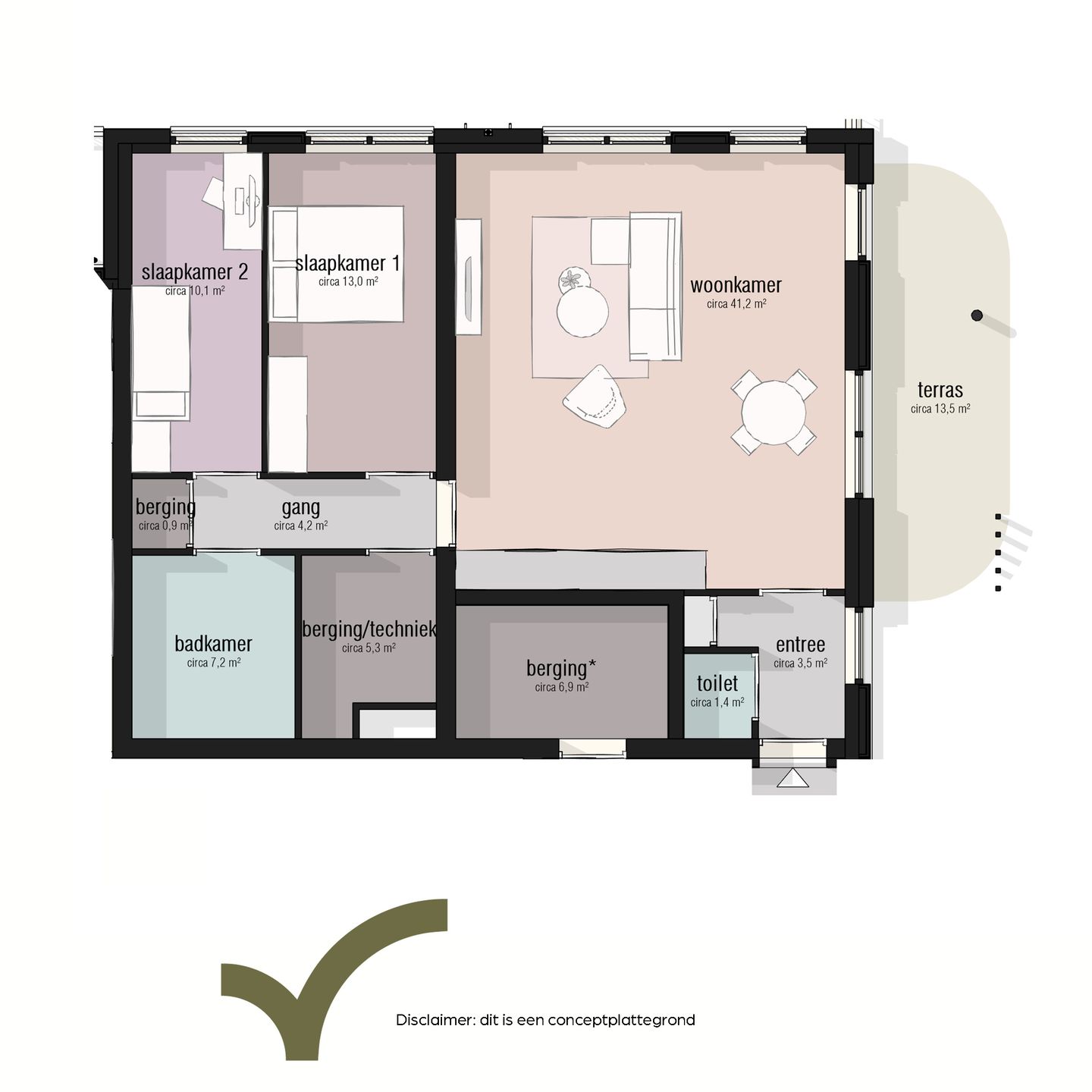 Photo 5 of Type 85 - 95m2 (Bouwnr. 14)
