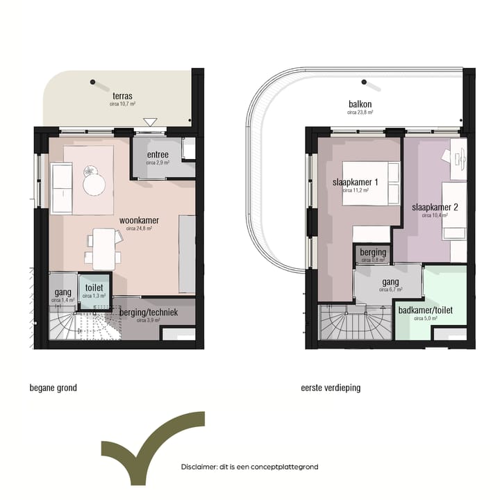 Photo 5 of Type 70 - 80m2 (Bouwnr. 7)
