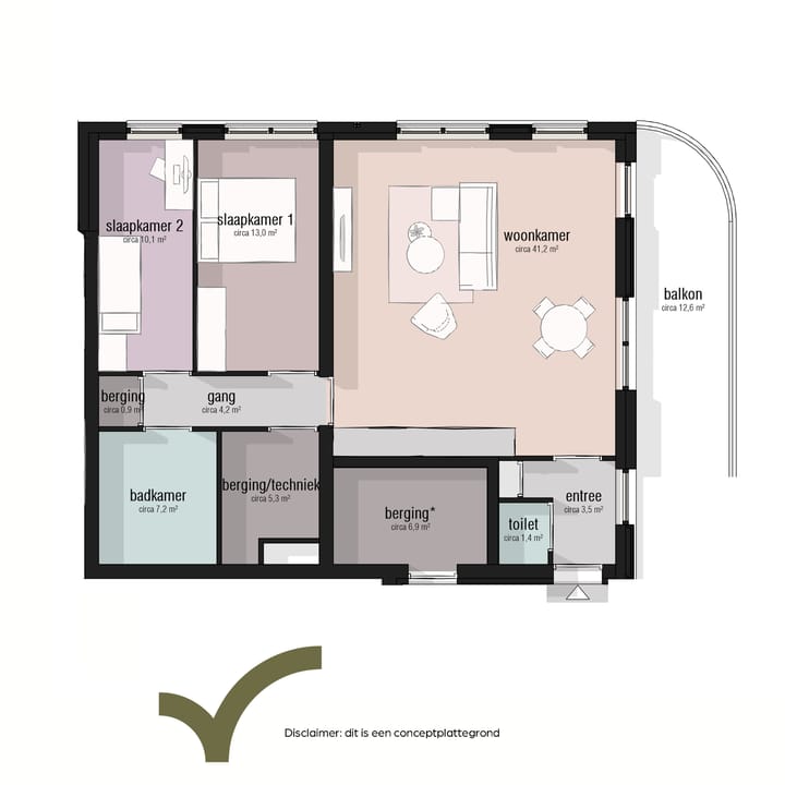 Foto 5 van Type 85 - 95m2 (Bouwnr. 30)