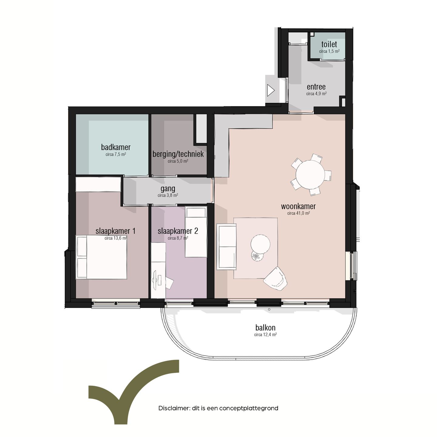 Photo 5 of Type 85 - 95m2 (Bouwnr. 33)