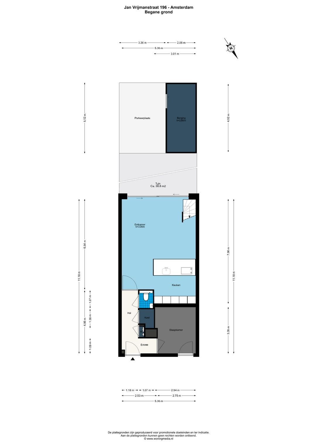 Architect-Designed Townhouse on IJburg with Private Parking and Roof Terrace — 37