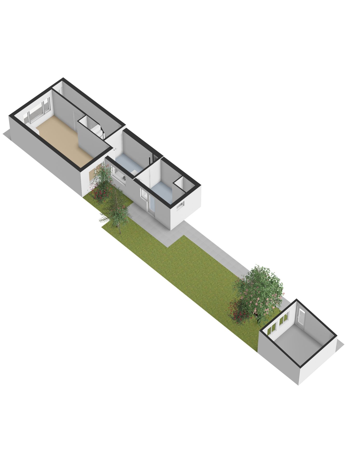 Furnished Terraced House with Garden in Wissenkerke — 33