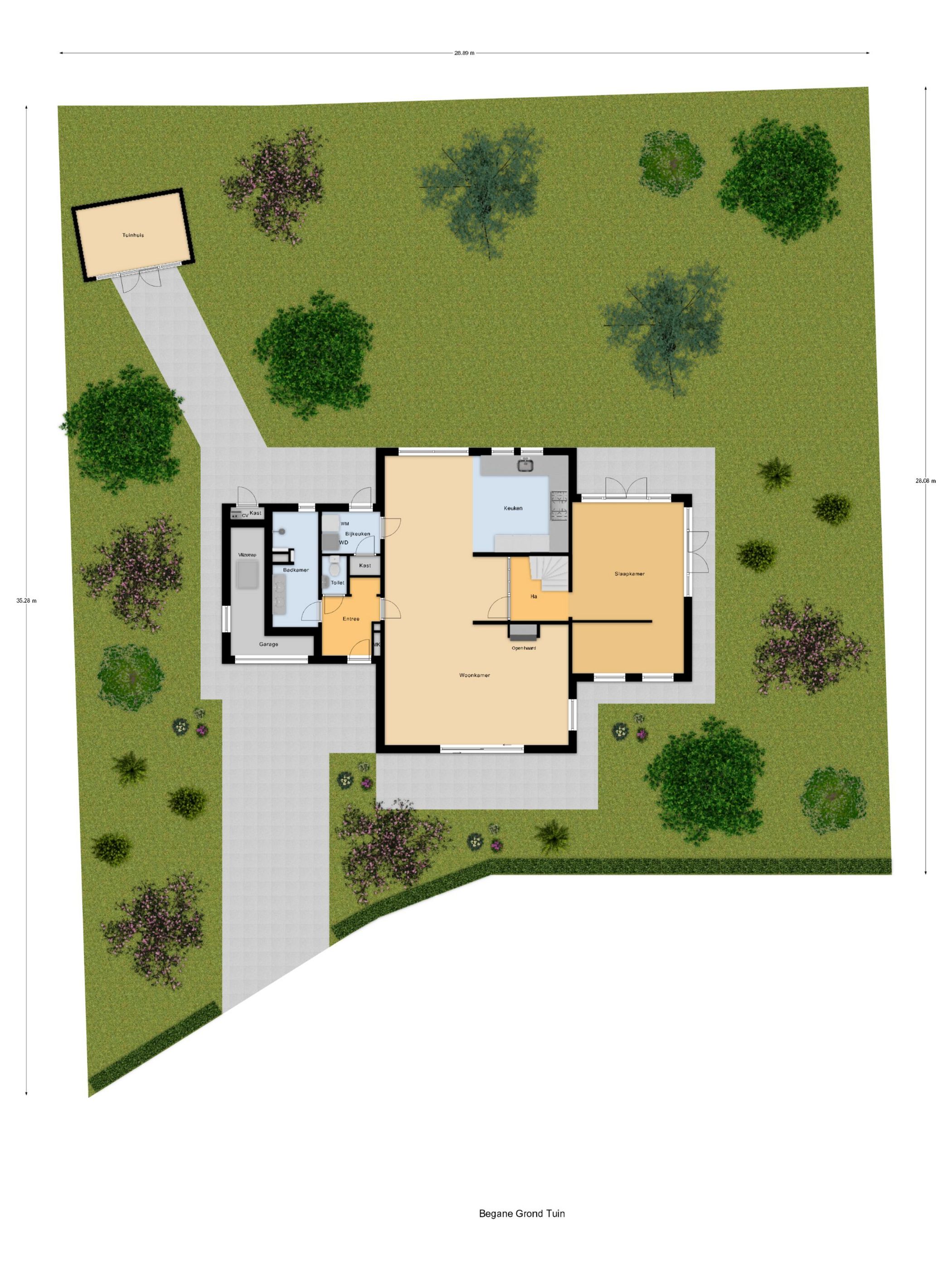 Spacious detached house with large garden in Kortgene — 50