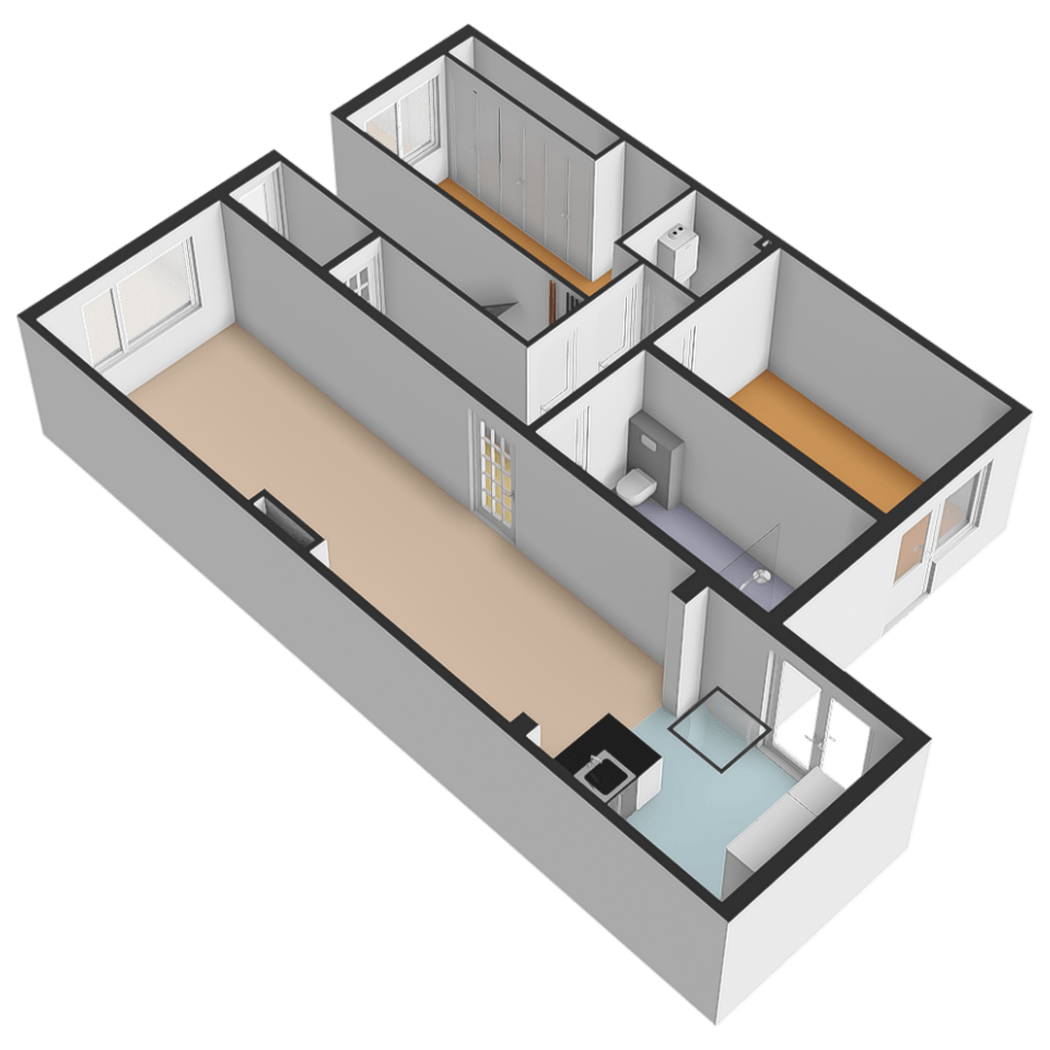 Move-in Ready Extended Ground Floor Apartment with Garden in Houtwijk — 29
