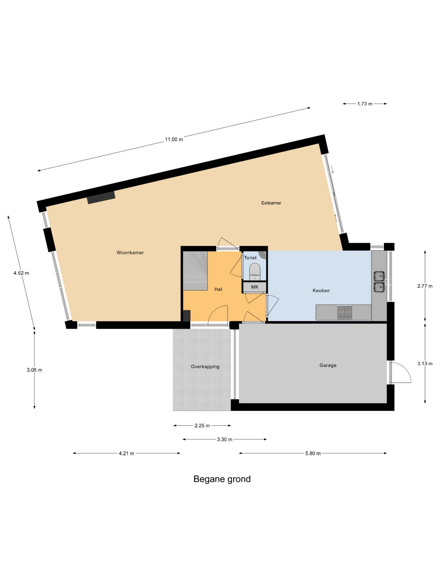 Semi-detached 55+ residence with garage and sunny garden in green park setting — 40