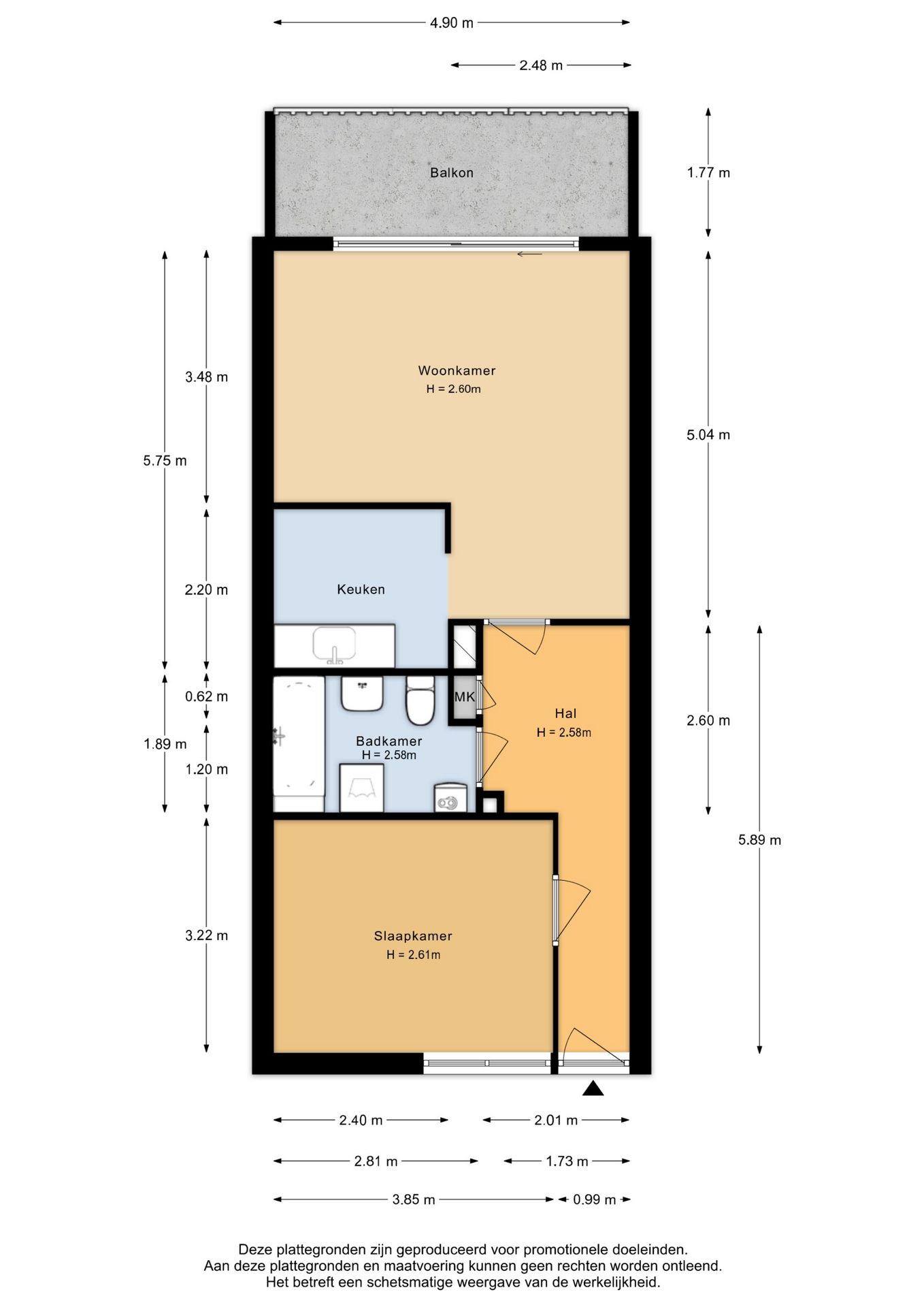 Foto 39 van Hogeweg 13-F
