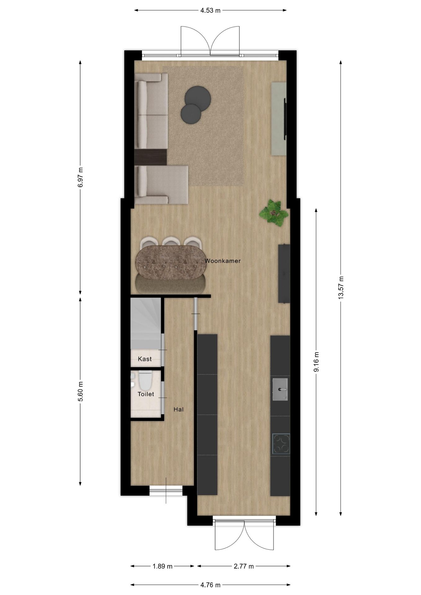 Spacious Move-In Ready Terraced Home with Modern Amenities in Oudenbosch — 45