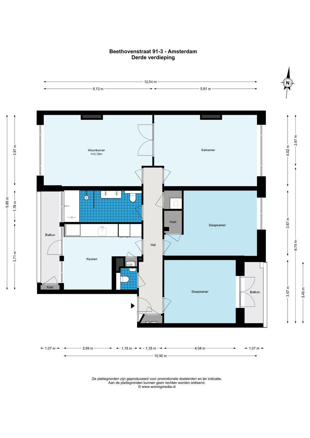 Foto 28 van Beethovenstraat 91-3