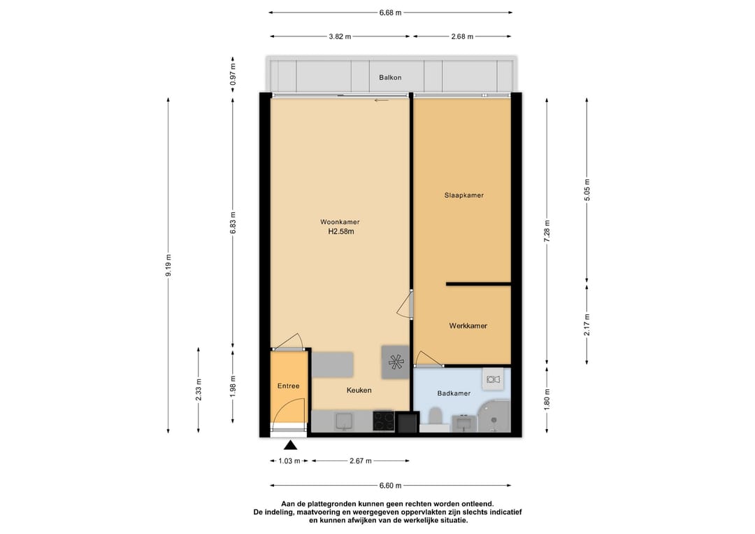 Ready-to-Move-In Apartment with East-Facing Balcony and Panoramic Views in Velp — 30