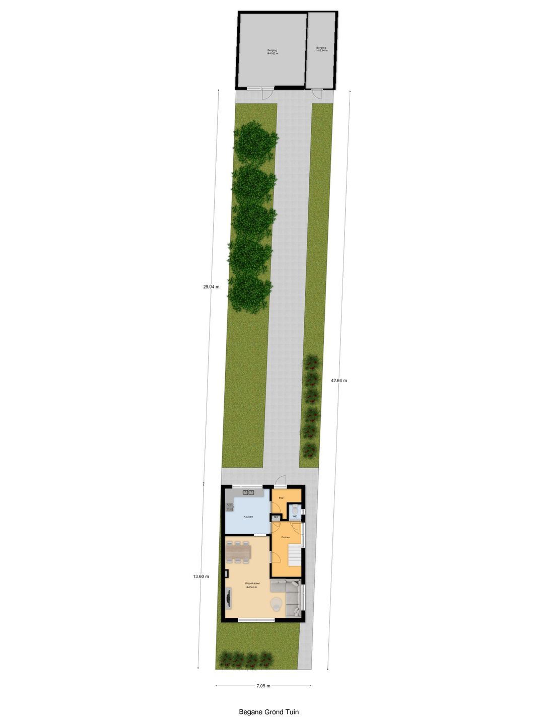 Detached Home with Deep Garden Offering Full Renovation Potential — 45