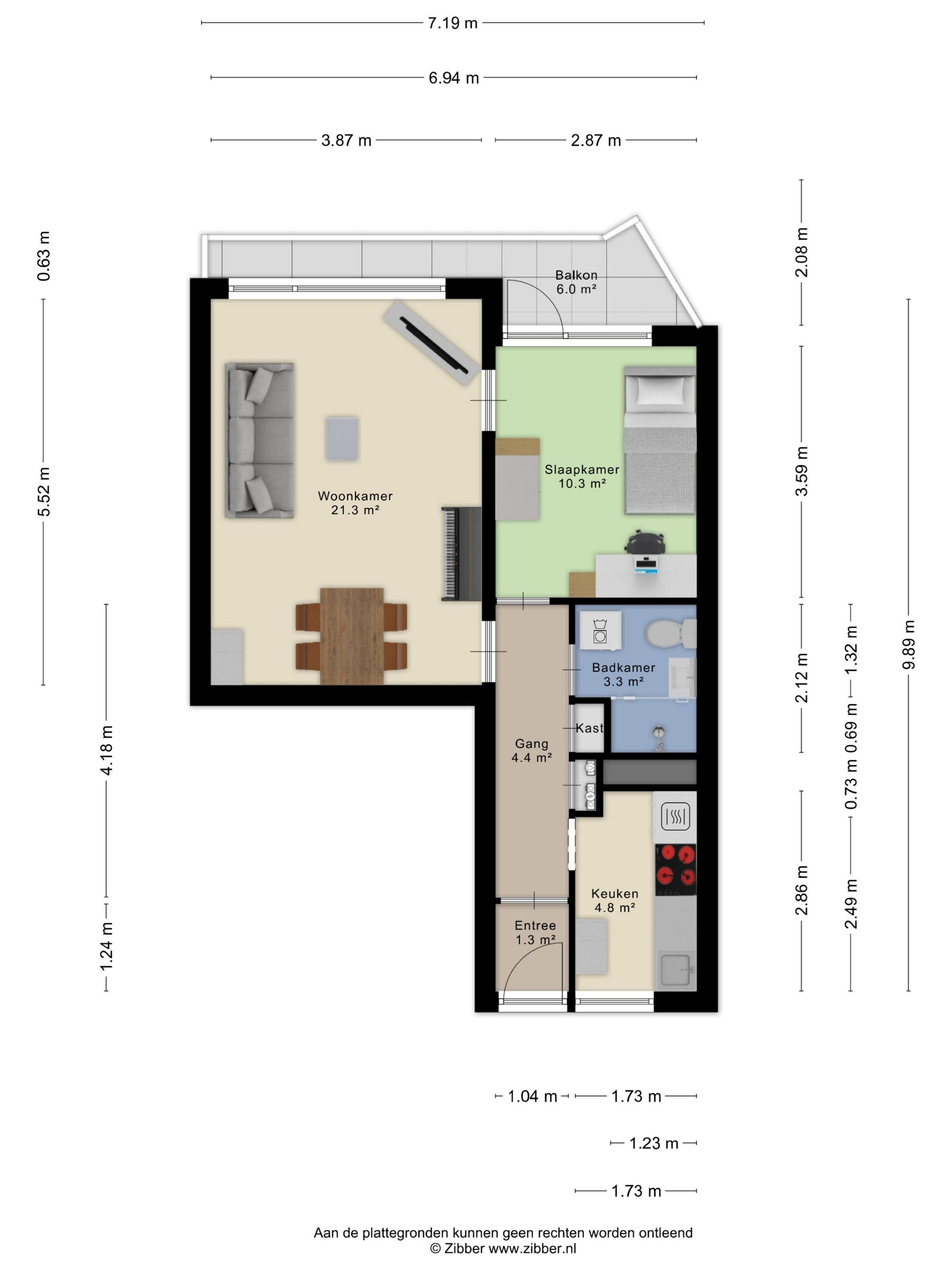 Apartment with panoramic view on the 15th floor — 23