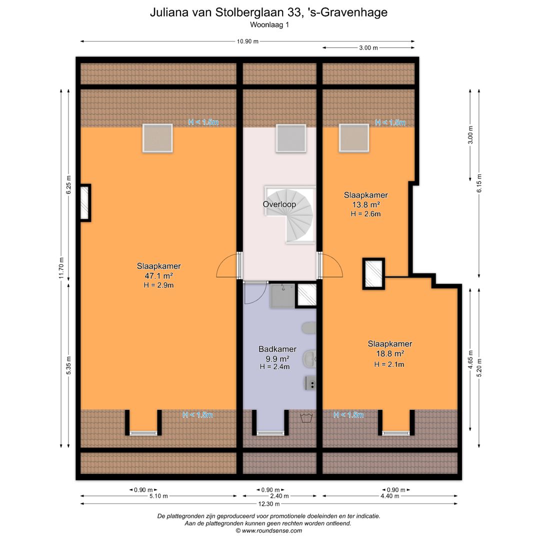 Spacious Double Upper House with 5 Bedrooms in Popular Bezuidenhout — 57
