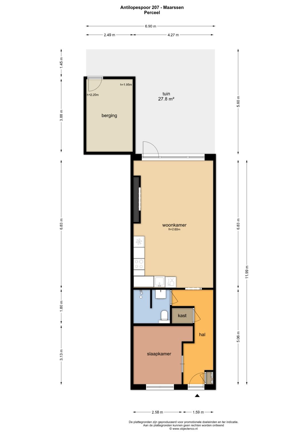 Stylish ground-floor apartment with private garden near Maarssen station — 35