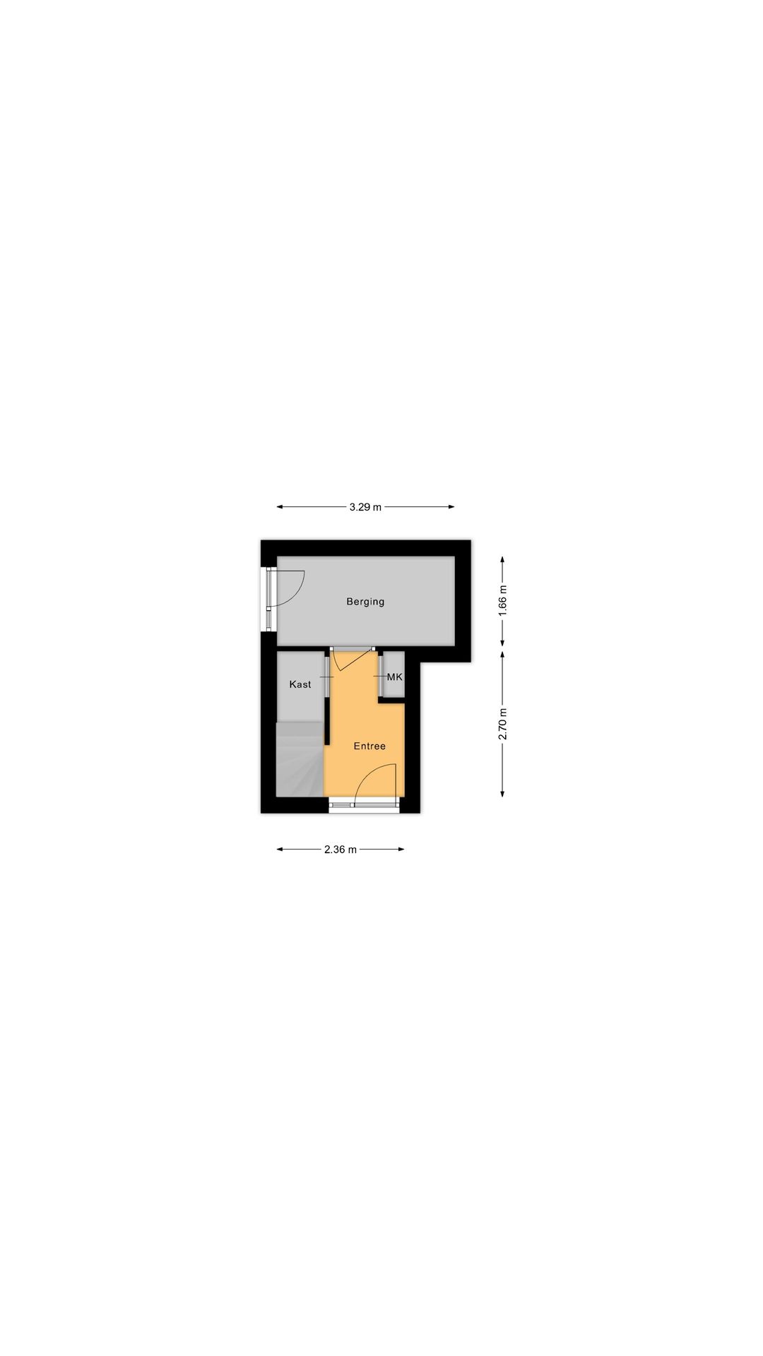 Spacious Maisonnette Apartment with Sunny Rooftop Terrace in De Horn-Noord — 52