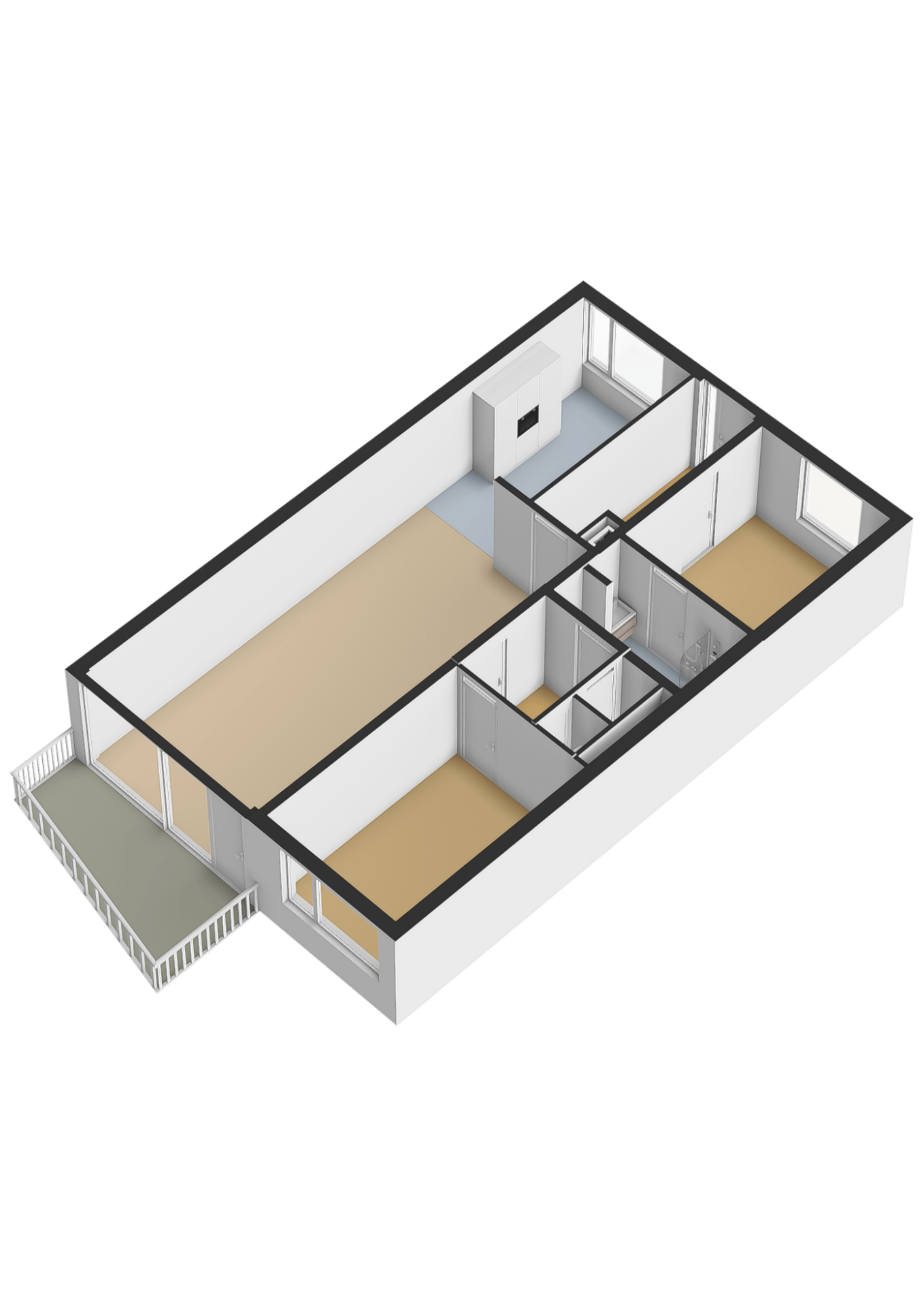 Spacious and Light Apartment with West-Facing Balcony in IJsselstein — 43