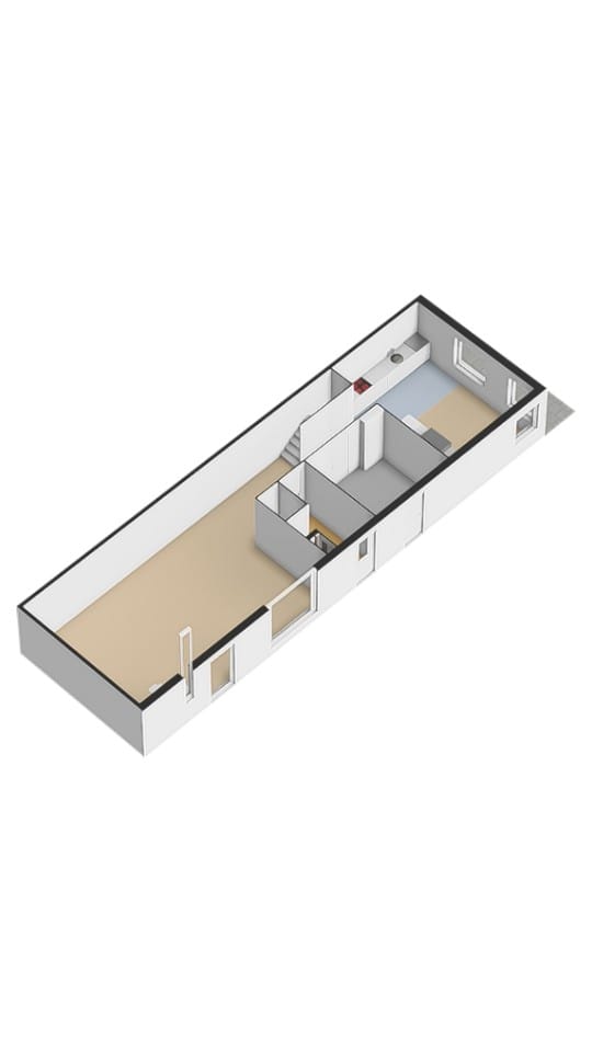Surprisingly spacious courtyard home with generous rooftop terrace — 24