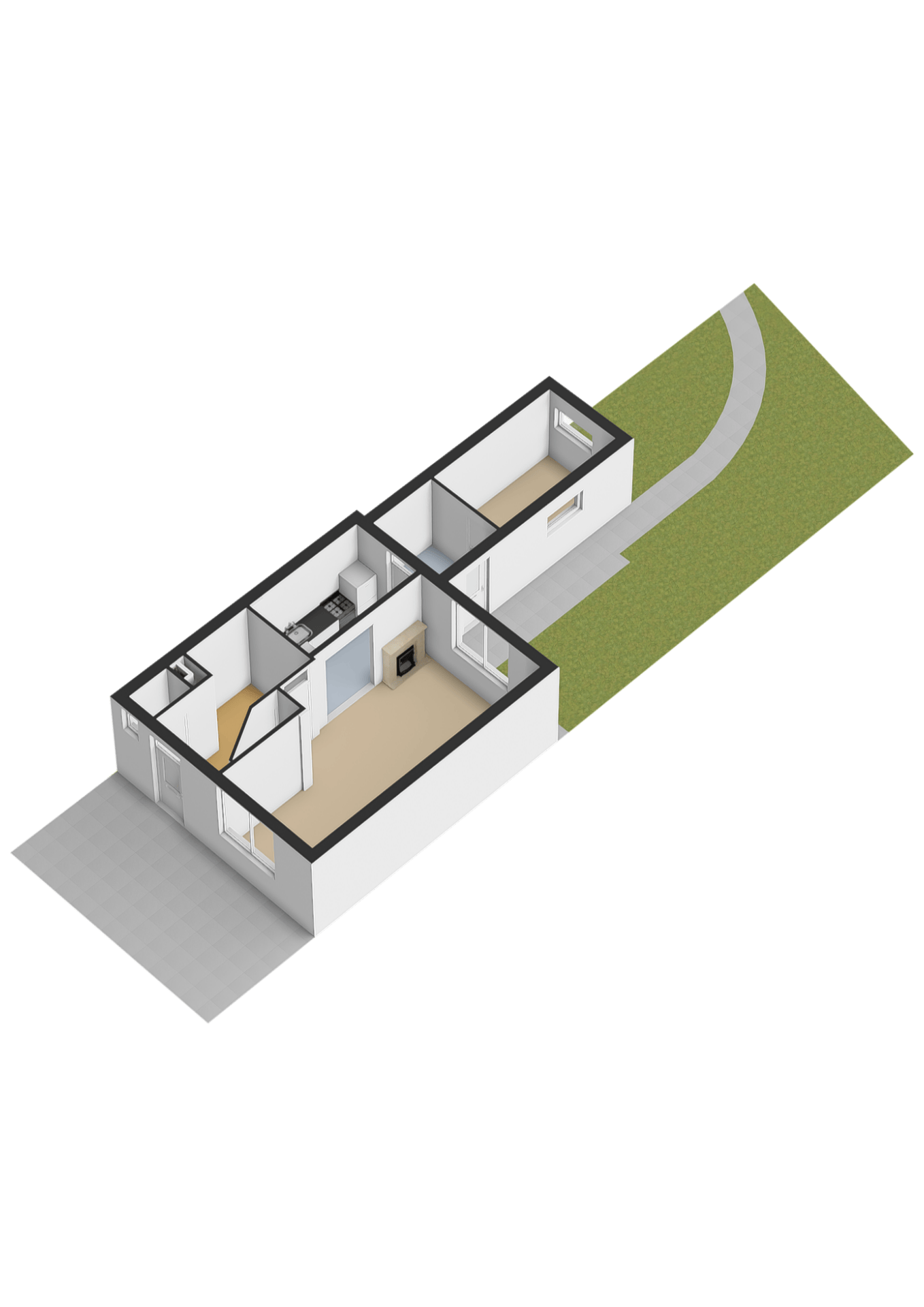 Well-maintained terraced house with four bedrooms and south-facing garden in Leeuwarden — 51