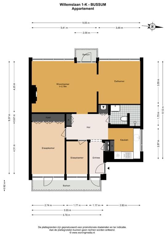 Photo 27 of Willemslaan 1-K