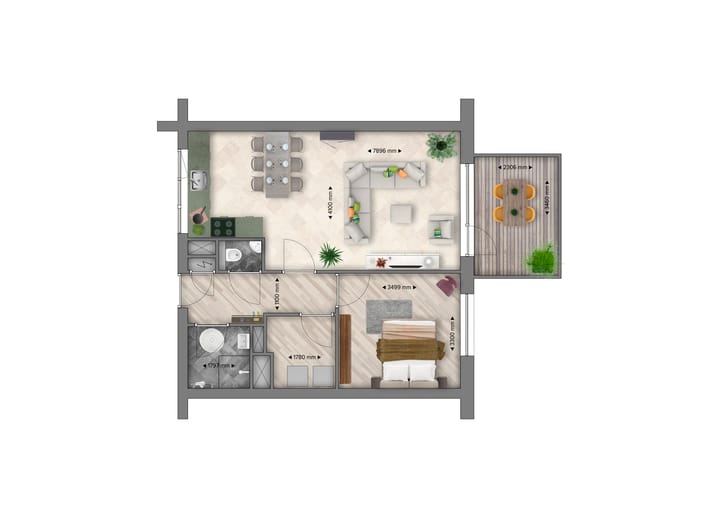 Foto 3 van Teldersweg 90-D