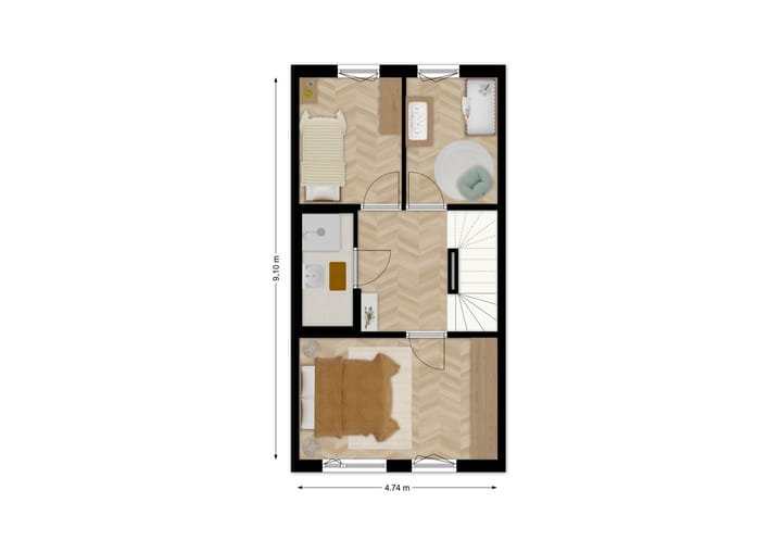 Foto 3 van Rijwoning (Bouwnr. 21)