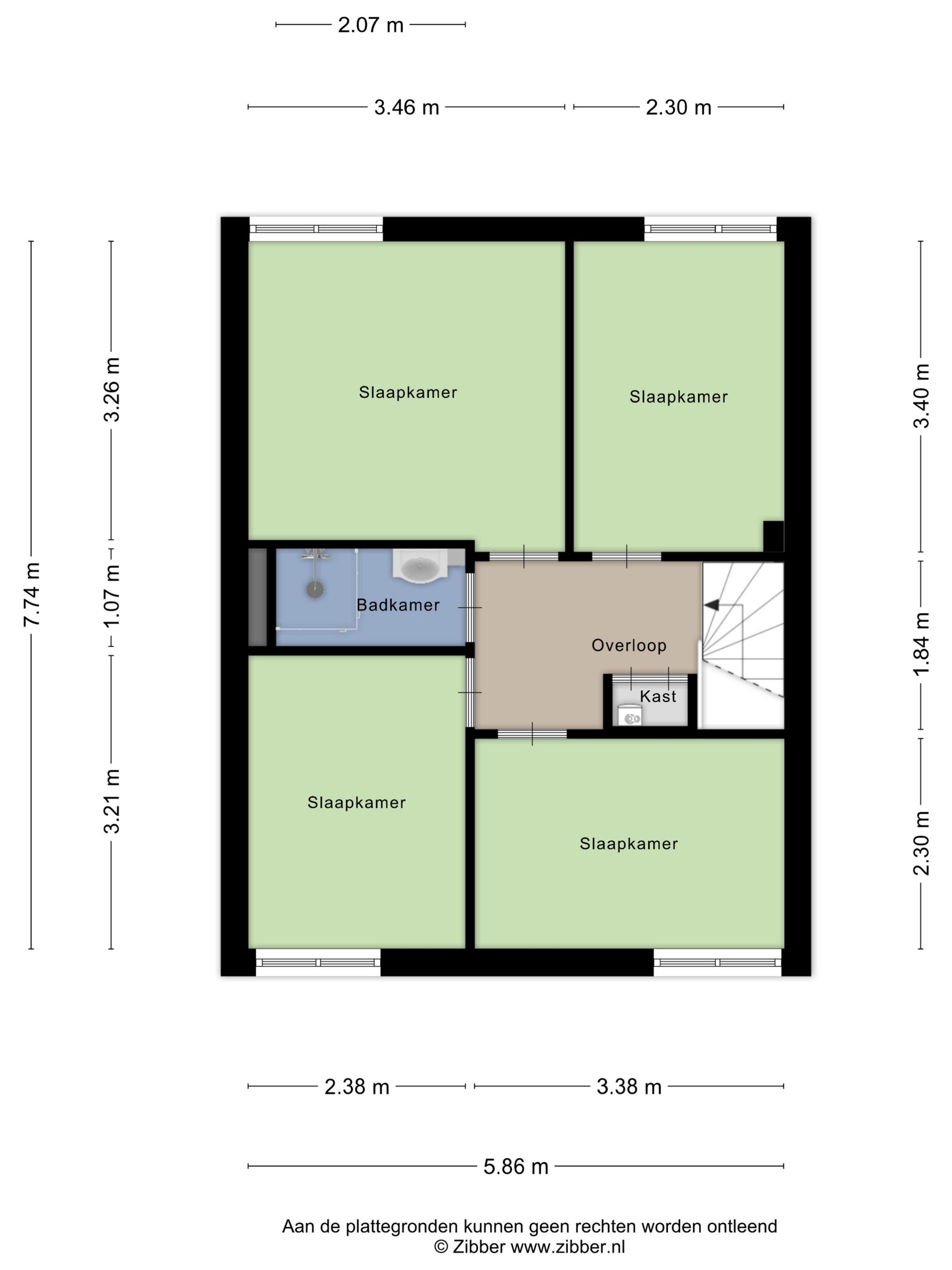 Spacious and Bright Terraced House in Quiet Residential Area — 33