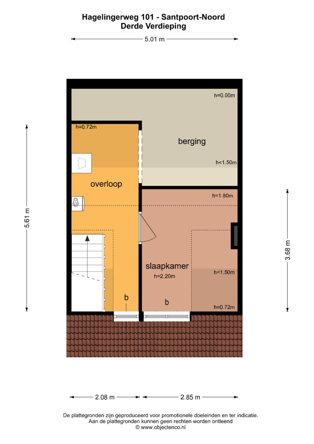 Spacious Maisonette with Four Bedrooms in Santpoort-Noord Centre — 33