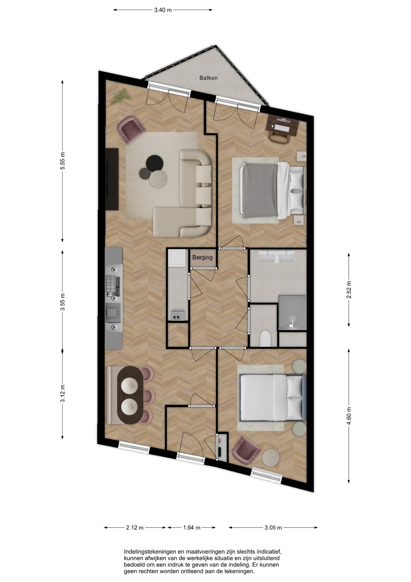 Move-in ready apartment in Spijkenisse center with private parking — 12