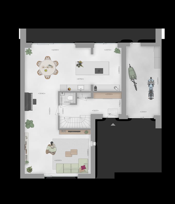 Foto 3 van Karveel Twee-onder-één-kap (Bouwnr. 11A)