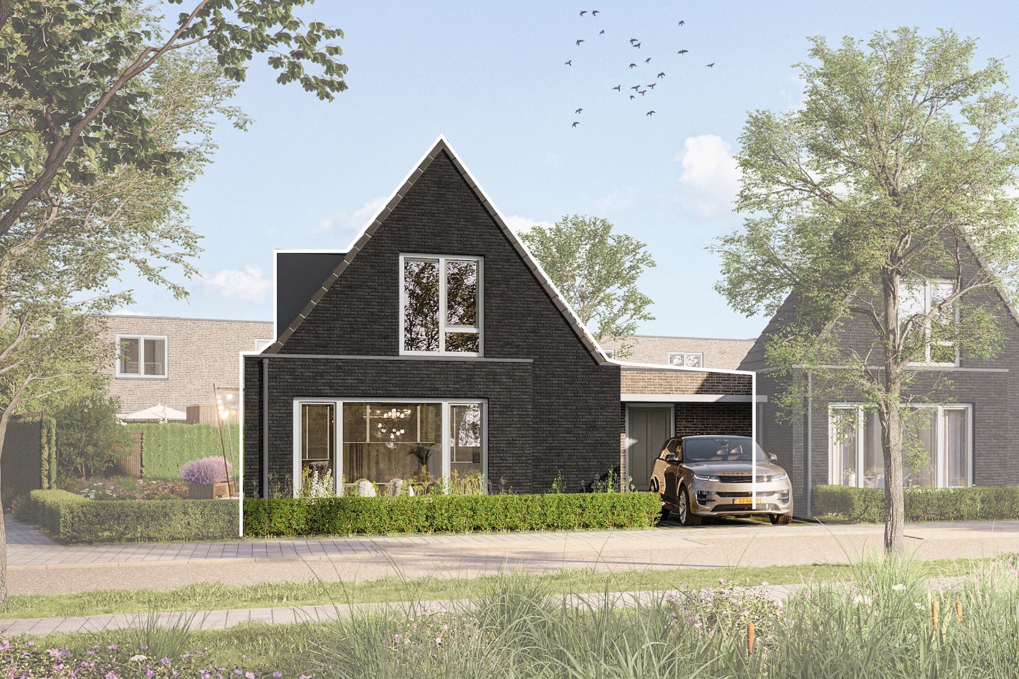 Hoekwoning (type 4D) (Bouwnr. 358)  false