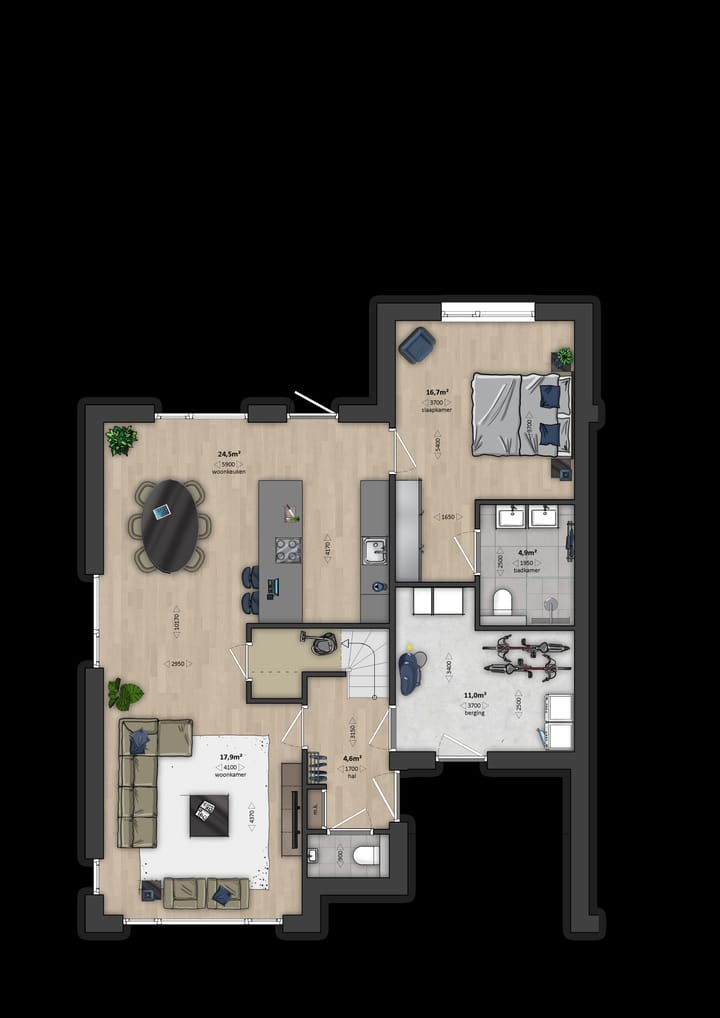 Foto 3 van Hoekwoning (type 4D) (Bouwnr. 358)