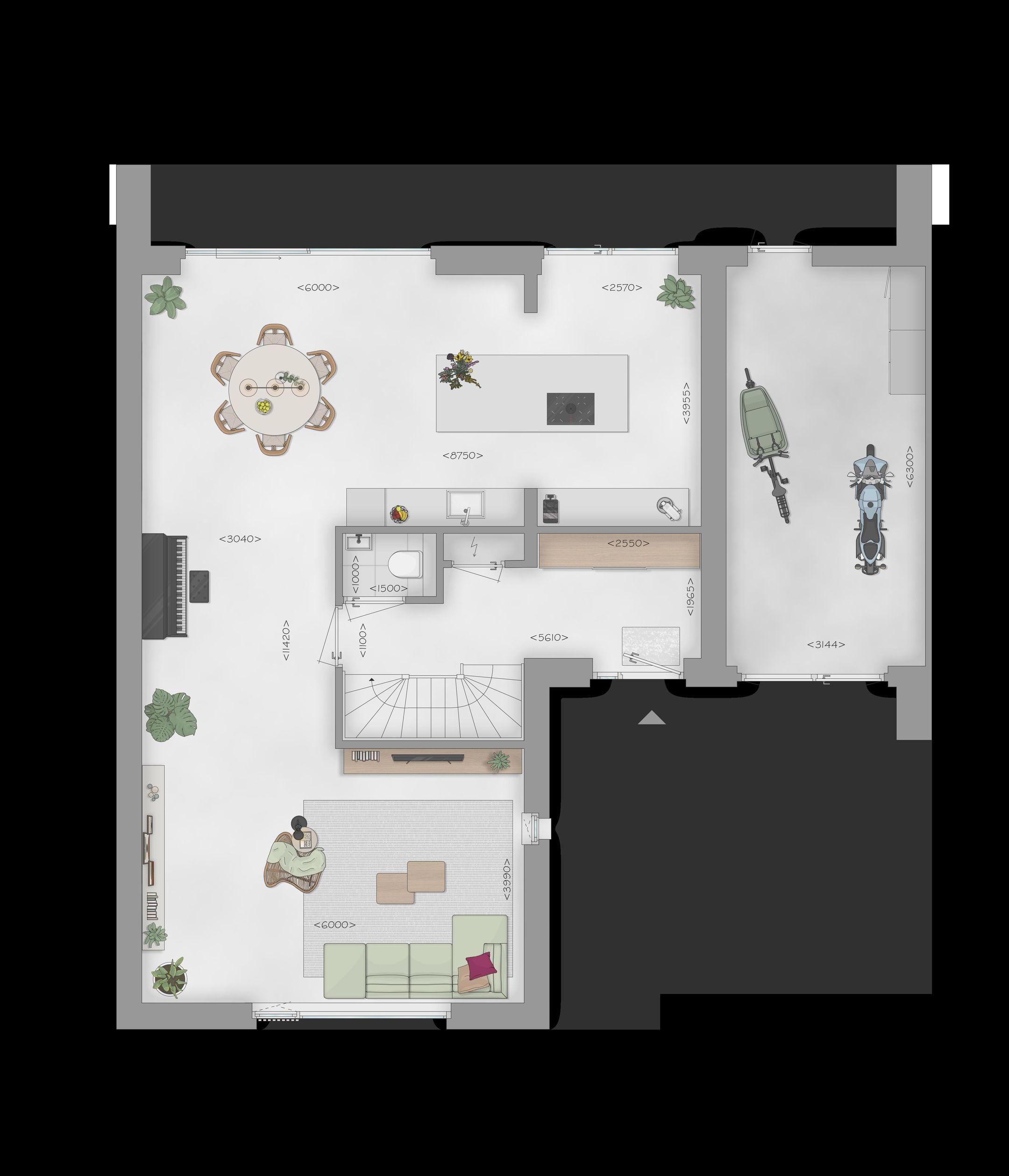 Foto 3 van Karveel Twee-onder-één-kap (Bouwnr. 13)